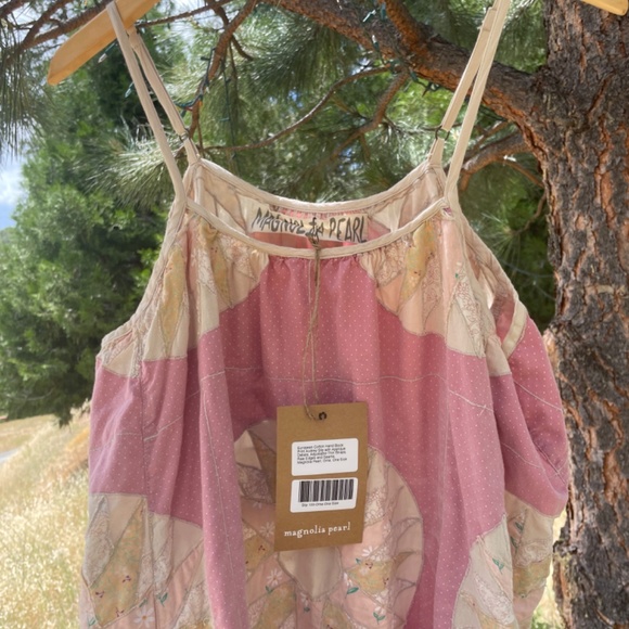 Magnolia Pearl Handblock Print Audrey Slip - Picture 7 of 7